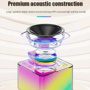 RGB Karaoke Bluetooth Speaker - HETDUS