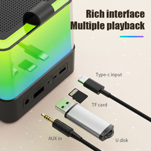 RGB Karaoke Bluetooth Speaker - HETDUS