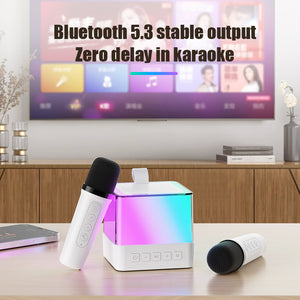 RGB Karaoke Bluetooth Speaker - HETDUS