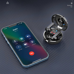 HETDUS™ Stylish Wireless Earbuds with Pocket Watch Design - HETDUS