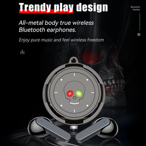 HETDUS™ Stylish Wireless Earbuds with Pocket Watch Design - HETDUS