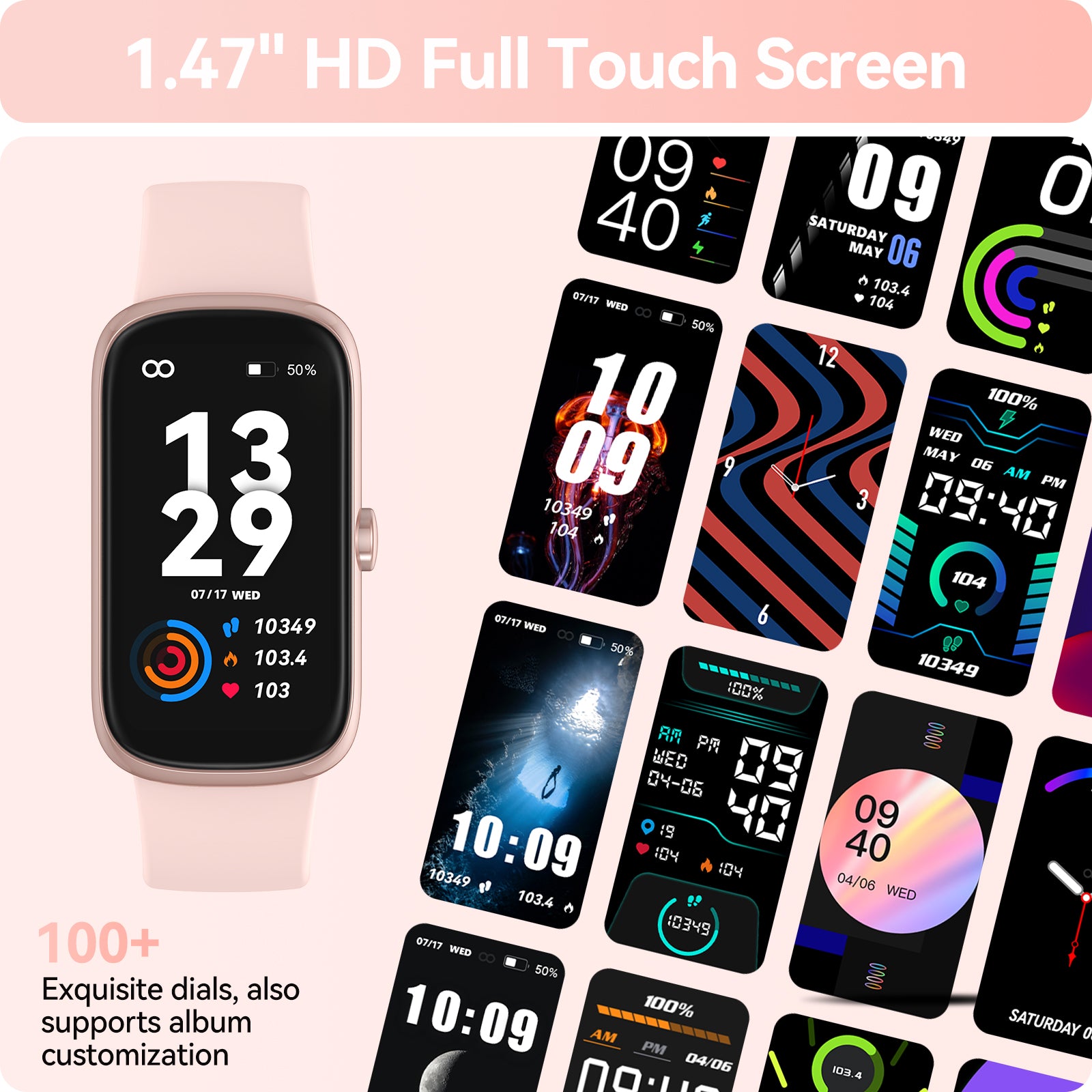 B1 smart band top